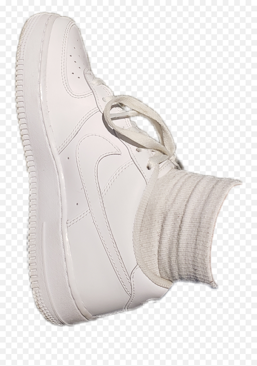 Nike Shoes Whiteshoes White Sticker By Sammyg333777 - Round Toe Emoji,Emoji Light Up Shoes