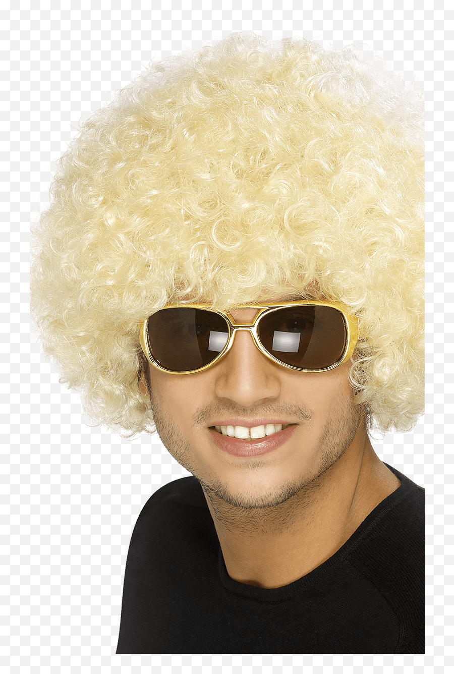 Fancy Dress Afro Wigs - Colourful Wigs For Men Emoji,Big Afros Emoticons