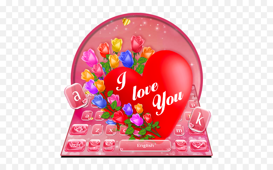 Romantic Heart Keyboard - Girly Emoji,Hent Sjove Emojis Gratis