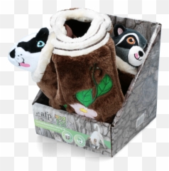 Dog Toys - All For Paws Dig It Tree Trunk Burrow Emoji,Flashing Led Light Up Toys, Emoji Rings