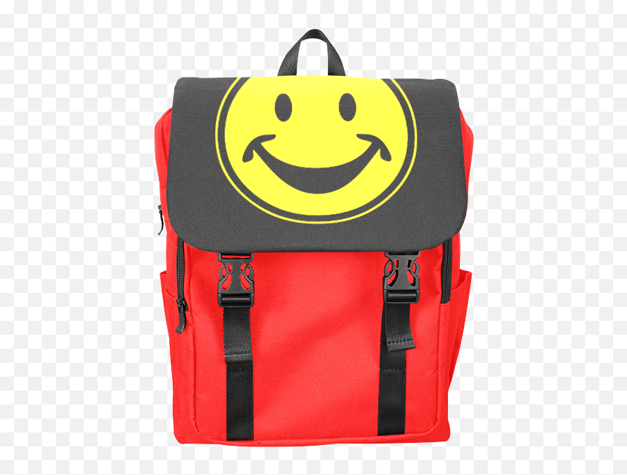 Funny Yellow Smiley For Happy People Casual Shoulders Backpack Model 1623 Id D377411 - Happy Emoji,Emoticon For Tip
