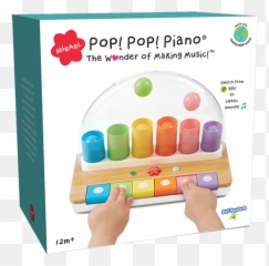 Fine Motor Skills - Pop Pop Piano Emoji,Emoticon Message Beads Instructions