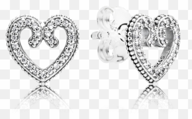 Heart Swirls - Earring Emoji,Swirling Heart Emoji