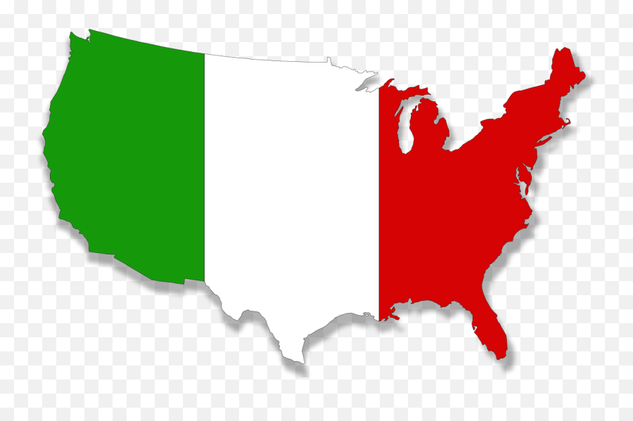 Us - Flag Map United States Italy Emoji,Flag Italy Emoji Powerpoint