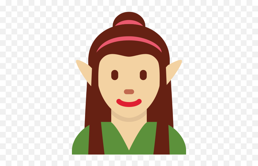 U200d Elf With Medium Light Skin Tone - London Underground Emoji,Elf Wink Emoticon