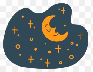 Sweet Dreams Clipart Illustration In - Dot Emoji,Ok. Good Night And Sweet Dreams. Smile Emoticon