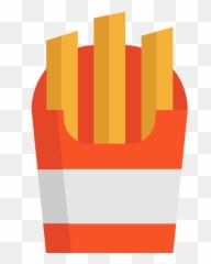 French Fries Vector Svg Icon 26 - Png Repo Free Png Icons Junk Food Flat Design Png Emoji,Fish Fry Emojis