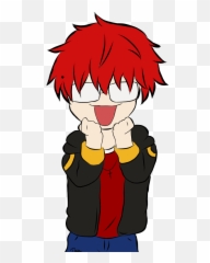 Seven Excited Sticker Pinkmiko16 - Ilustraciones Art Street Fictional Character Emoji,Transparent Background Mystic Messenger Emojis Gif