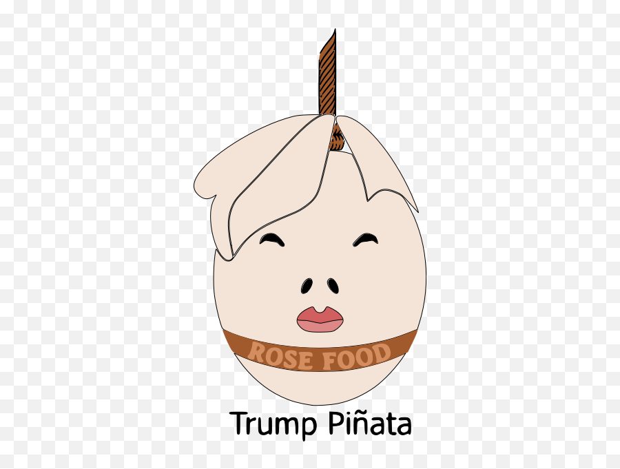 Trump Pinata Free Svg - Happy Emoji,Trump Skype Emoticons
