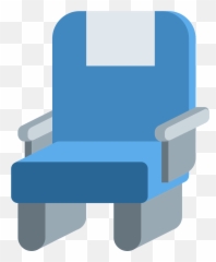Seat Emoji Clipart - Furniture Style,Aerial Tramway Emoji