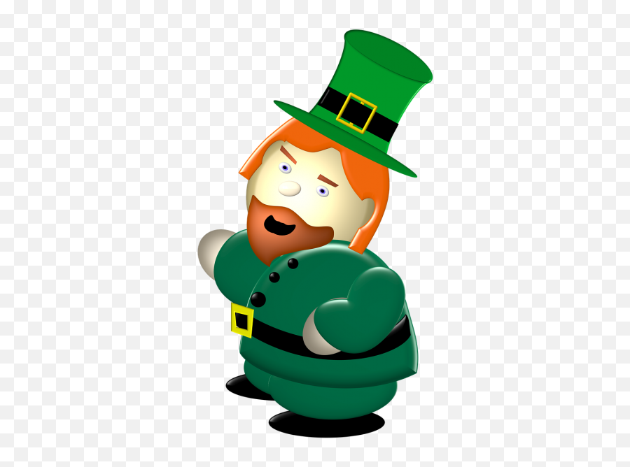 Leprechaun Fantasy Elf Figure Public Domain Image - Freeimg Emoji,Leprechaun St Paricks Day Clipart Emoji