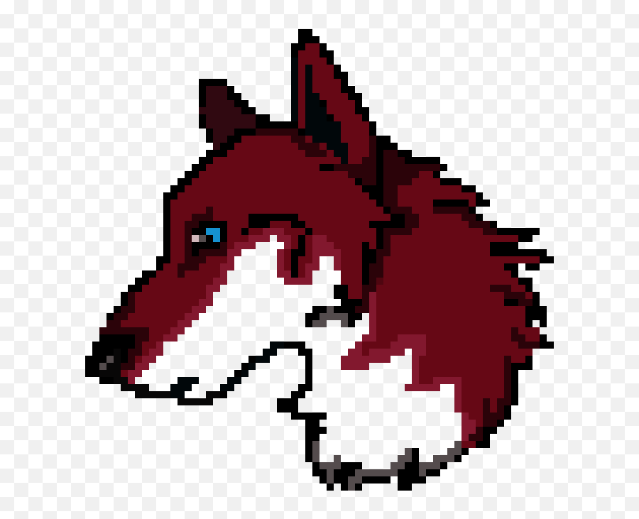 Red Wolf - Purple Icon Png Aesthetic Transparent Cartoon Emoji,Wolf Transparnt Emotions