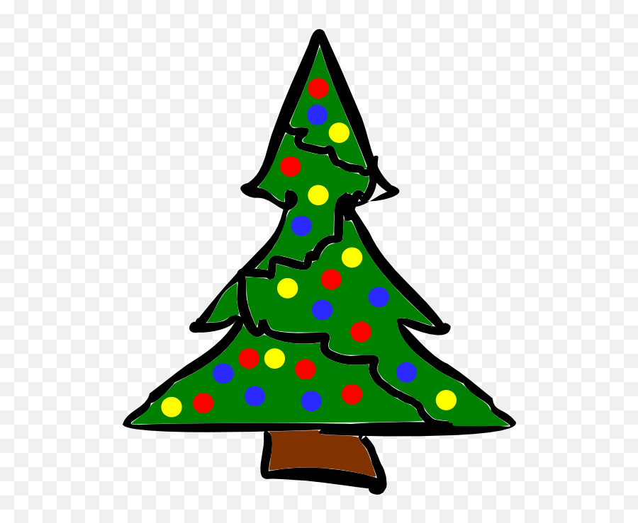 Xmas Tree Coloring Book Colouring Black White Line Art Bw Emoji,Emotion Tree Art