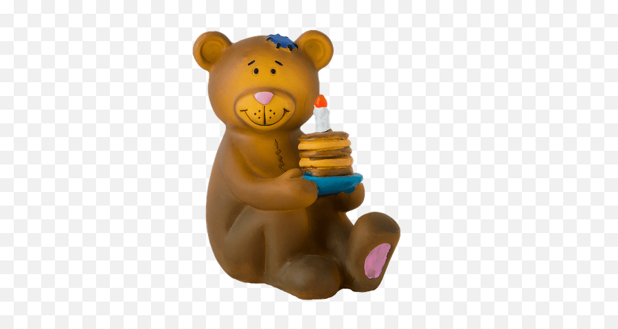 Bear With Cake Transparent Png - Stickpng Emoji,Vintage Emoji Gif