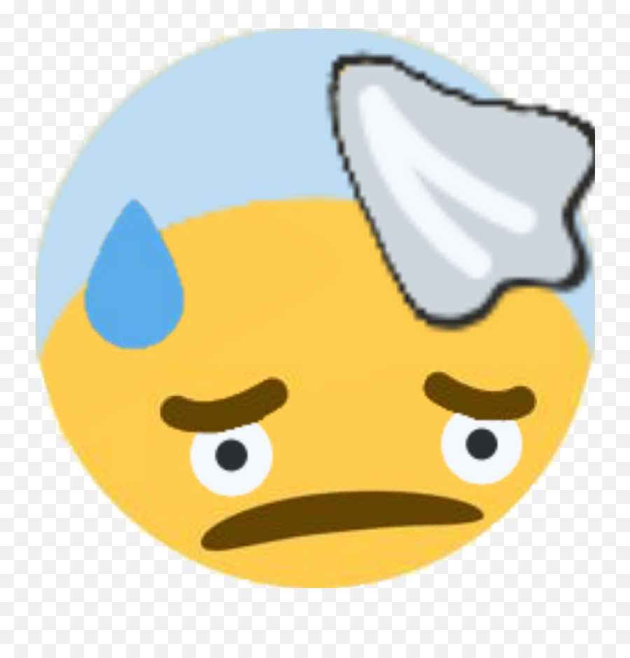 Fear - Fear Discord Emoji,Sweating Emoji