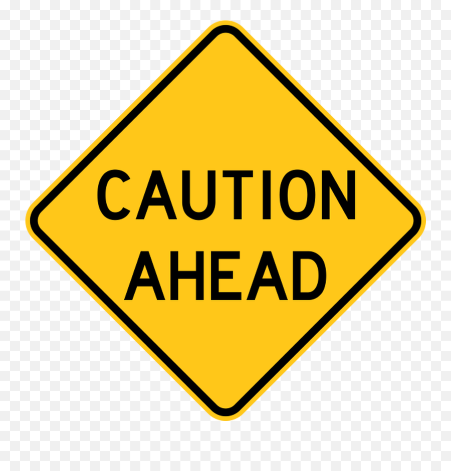 Caution Ahead Warning Trail Sign Digital Crayon Emoji,Triangle Warning Emoji