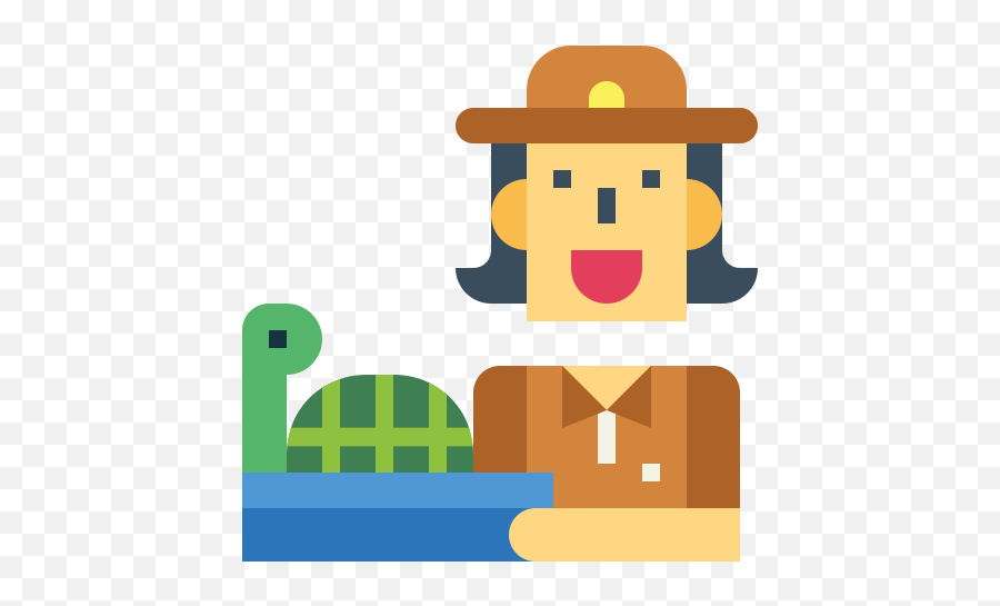 Zookeeper - Free People Icons Emoji,3d Block Emoji