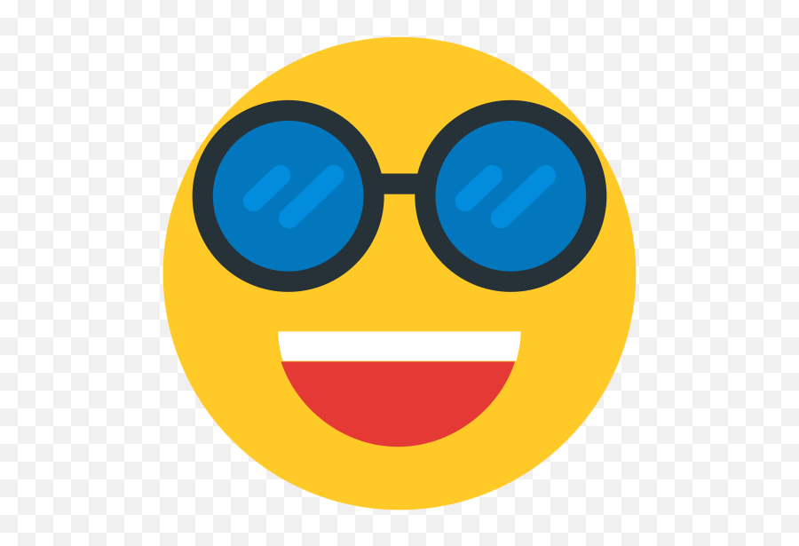 Download Whatsapp Hipster Emoji Png File Hd Hq Png Image,Eyeglasses Emoji