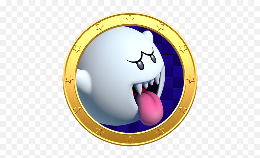Boo - Mario Party Legacy Boo Emoji,Mario Emoticon