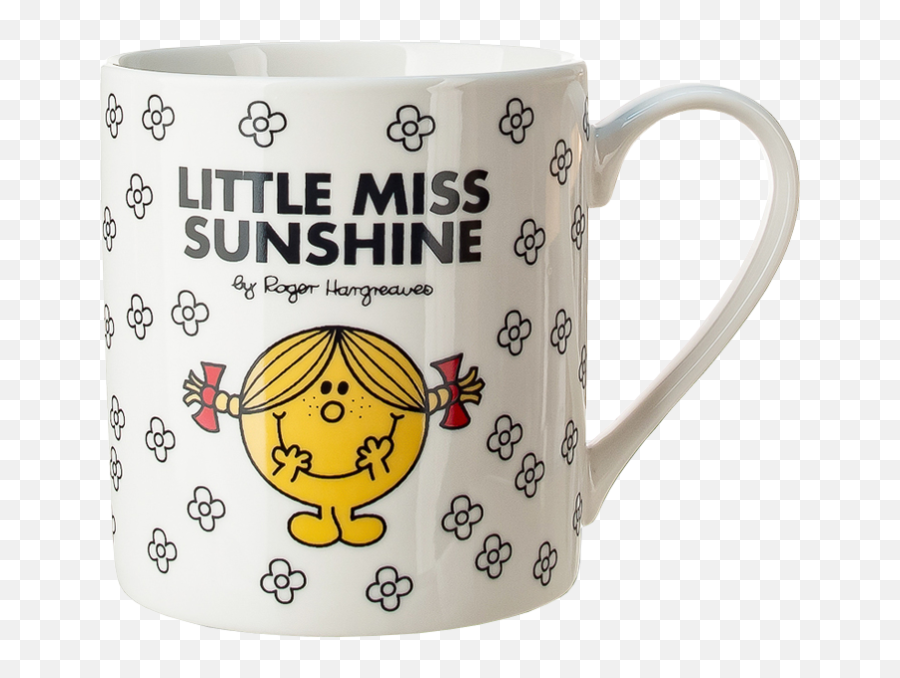 Mr Men - Little Miss Sunshine Mug Mr Men Little Miss Sunshine Book Emoji,Coffee Cup Emoticon