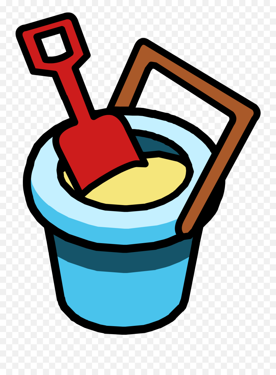 Sand Bucket Png Picture Royalty Free - Club Penguin Bucket Emoji,Paint Bucket Emoji