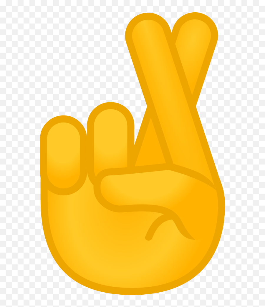 Crossed Fingers Emoji - Fingers Crossed Drawing Easy,Promise Emoji