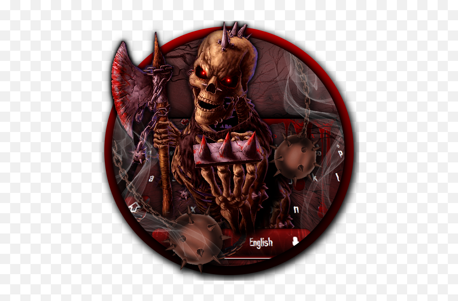 Horror Grim Reaper Skull Keyboard - Google Play Demon Emoji,Grim Reaper Emoji