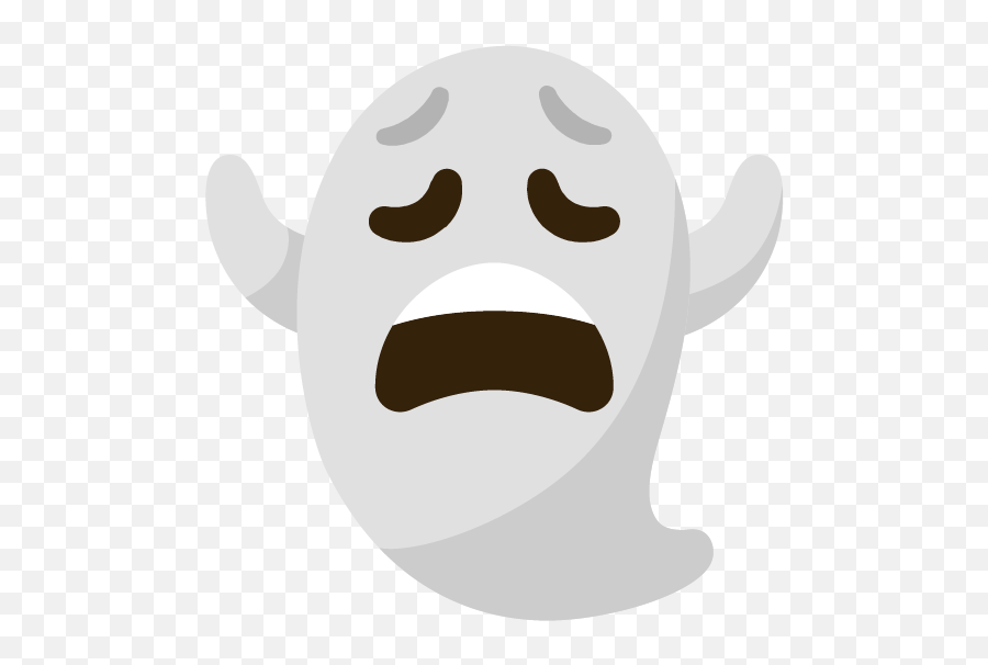 Wearyghost - Discord Emoji Fictional Character,Ghost Emoji Png