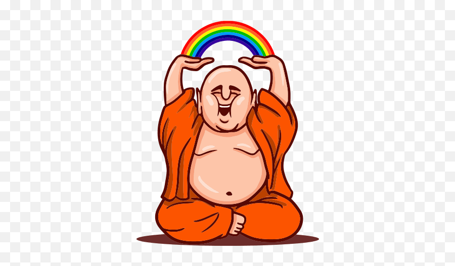 Funny Buddha Stickers For Whatsapp Wastickerapps Apk - Buddha Drawing Fat Emoji,Owl Emojis For Android