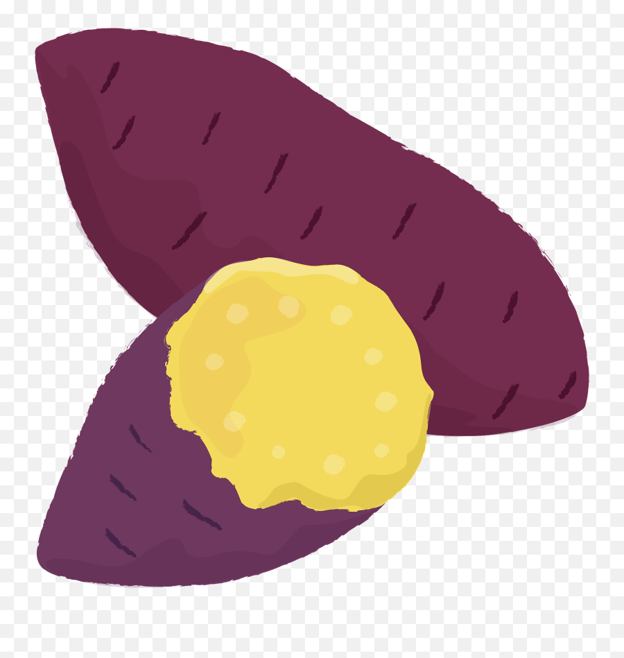 Sweet Potato Clipart - Purple Sweet Potato Clipart Emoji,Potatoes Emoji