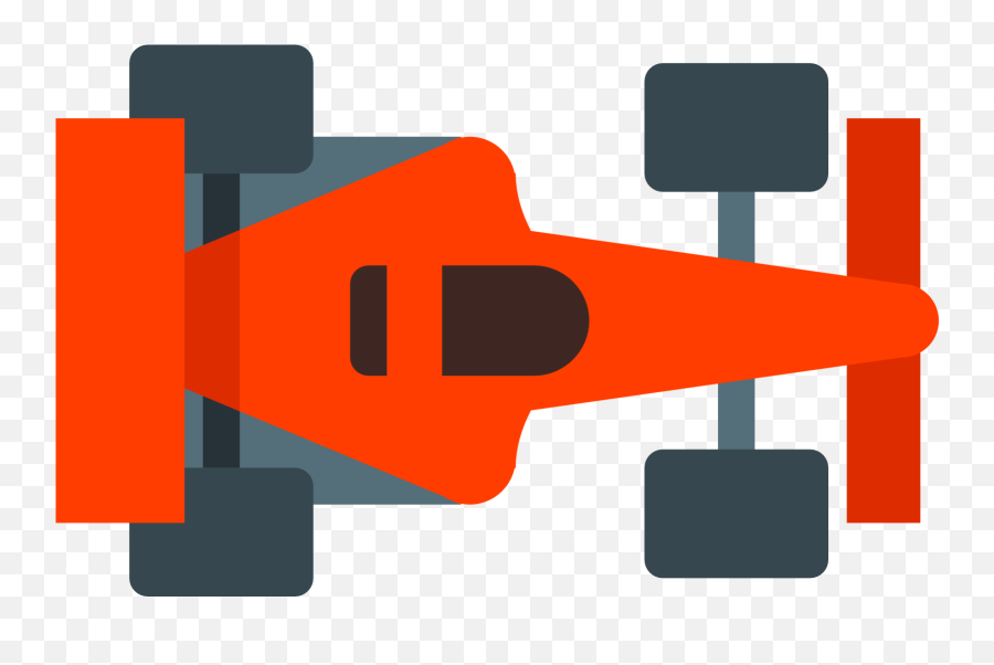 Red Race Car With Fin Png U0026 Free Red Race Car With Finpng - Race Car Vector Top View Emoji,Formula One Emoji