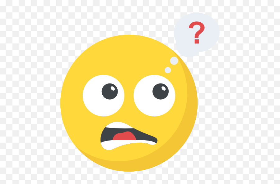 Dudoso - Iconos Gratis De Emoticonos Confused Emoji With Question Mark Png,Cara De Enfermo Emoticon Gif Para Colorear