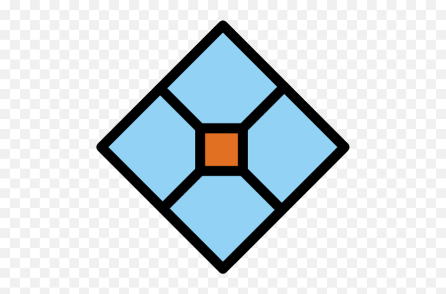 Diamond With A Dot Emoji - Download For Free U2013 Iconduck Sewing Quilting Logo,Blue Circcle Emojis