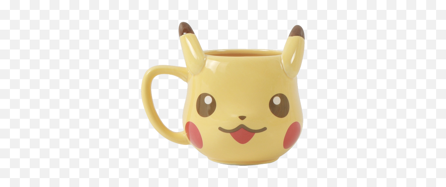 Cute Pokemon Pikachu Ceramic Mug Pokémon Water Cup Couple - Mug Emoji,Pikachu Emoticons