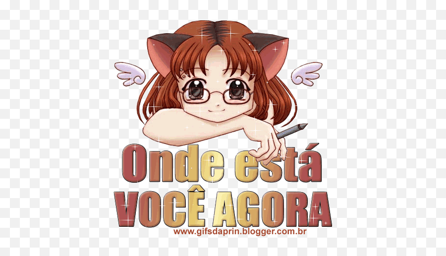 Recados Animados De Saudade - Anime Com Saudade Gif Emoji,Pensador Whatsapp Emoticon