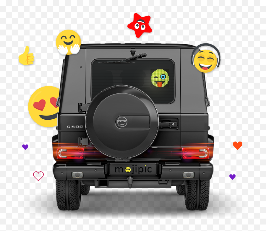 Mojipic Wireless Emoji Display U2013 Us Mojipic - Tire Cover,Energy Coming Back Emojis