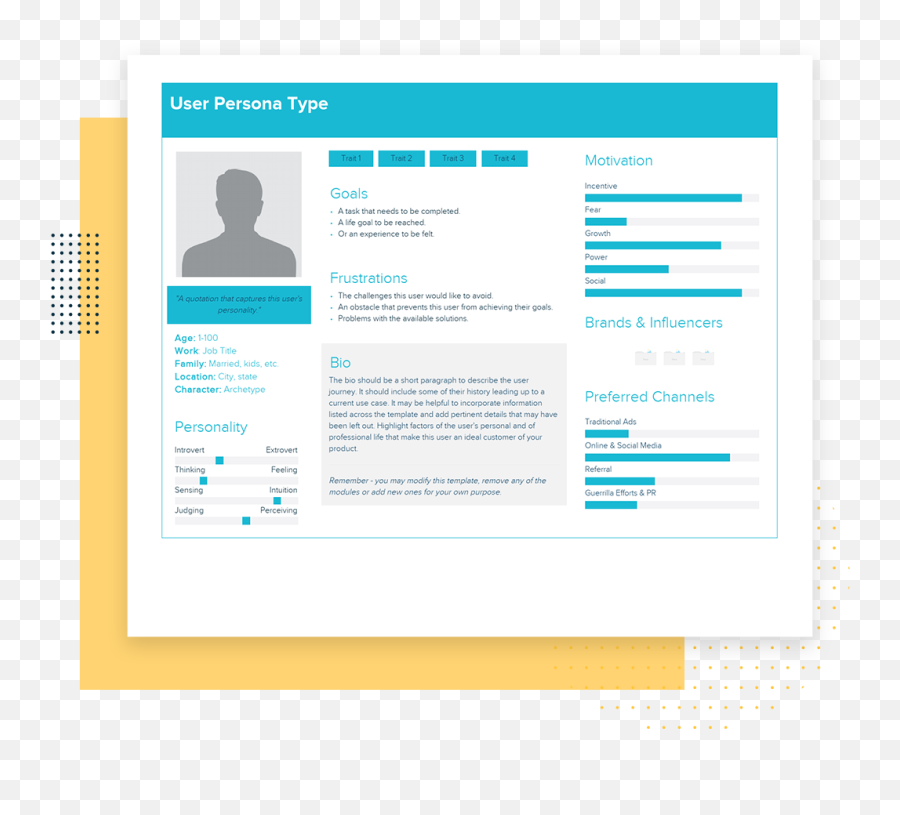 User Persona Template And Examples Xtensio - Persona Template Free Emoji,Free Graphics Body Maps Of Emotions