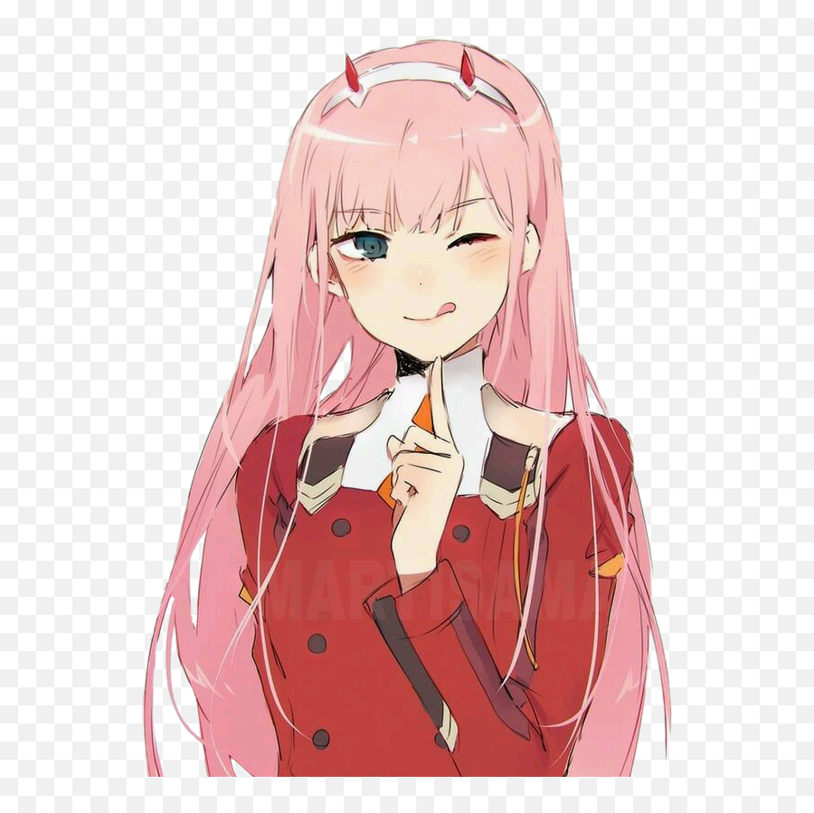 Zero Two Png - Zero Two Emoji Discord Clipart Pngw Zero Two Emoji Discord,Hitler Emojis Download