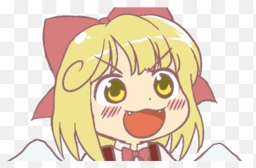 A - Flandre Scarlet Face Meme Emoji,Textra Mixed Race Emojis