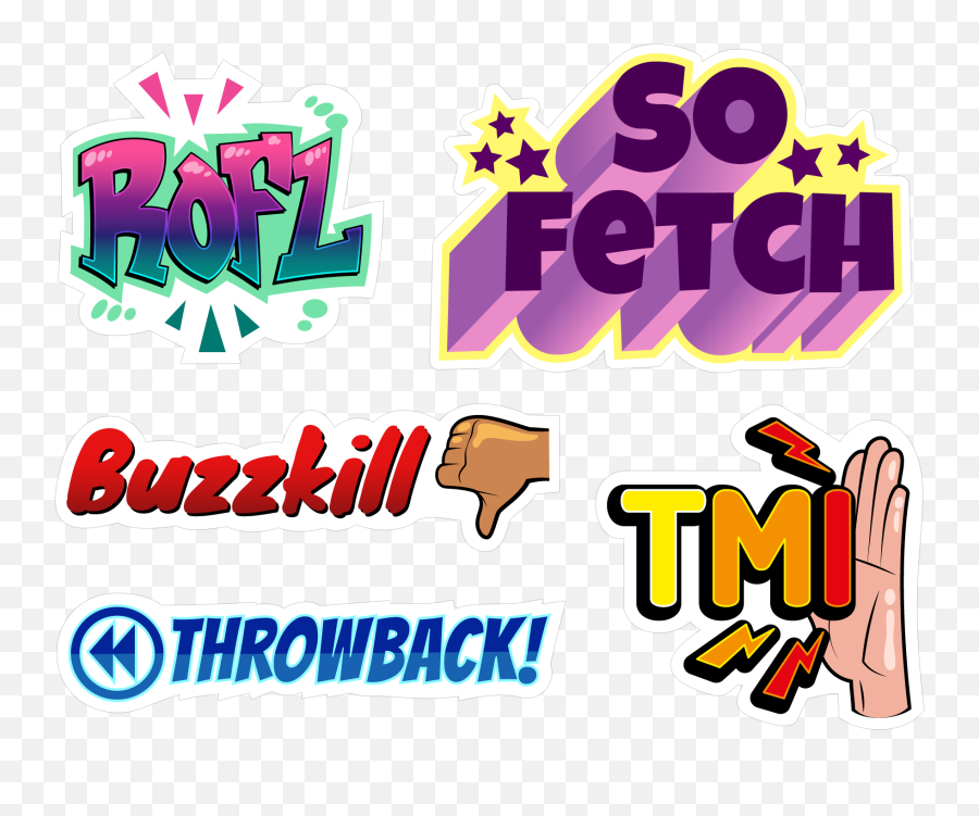 Throwback Sticker Pack On Viber - Language Emoji,Viber Emojis