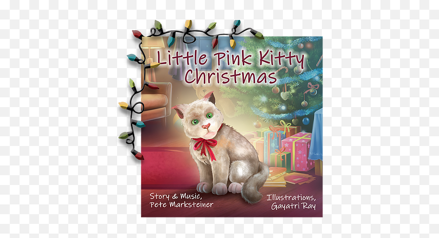 Bookworm For Kids 2020 - Little Pink Kitty Christmas Book Emoji,Illustrated Or Board Books That Represents Emotion And Feeling