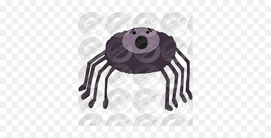 Surprised Spider Picture For Classroom - Tangle Web Spider Emoji,The Itsy Bitsy Spider Emotions