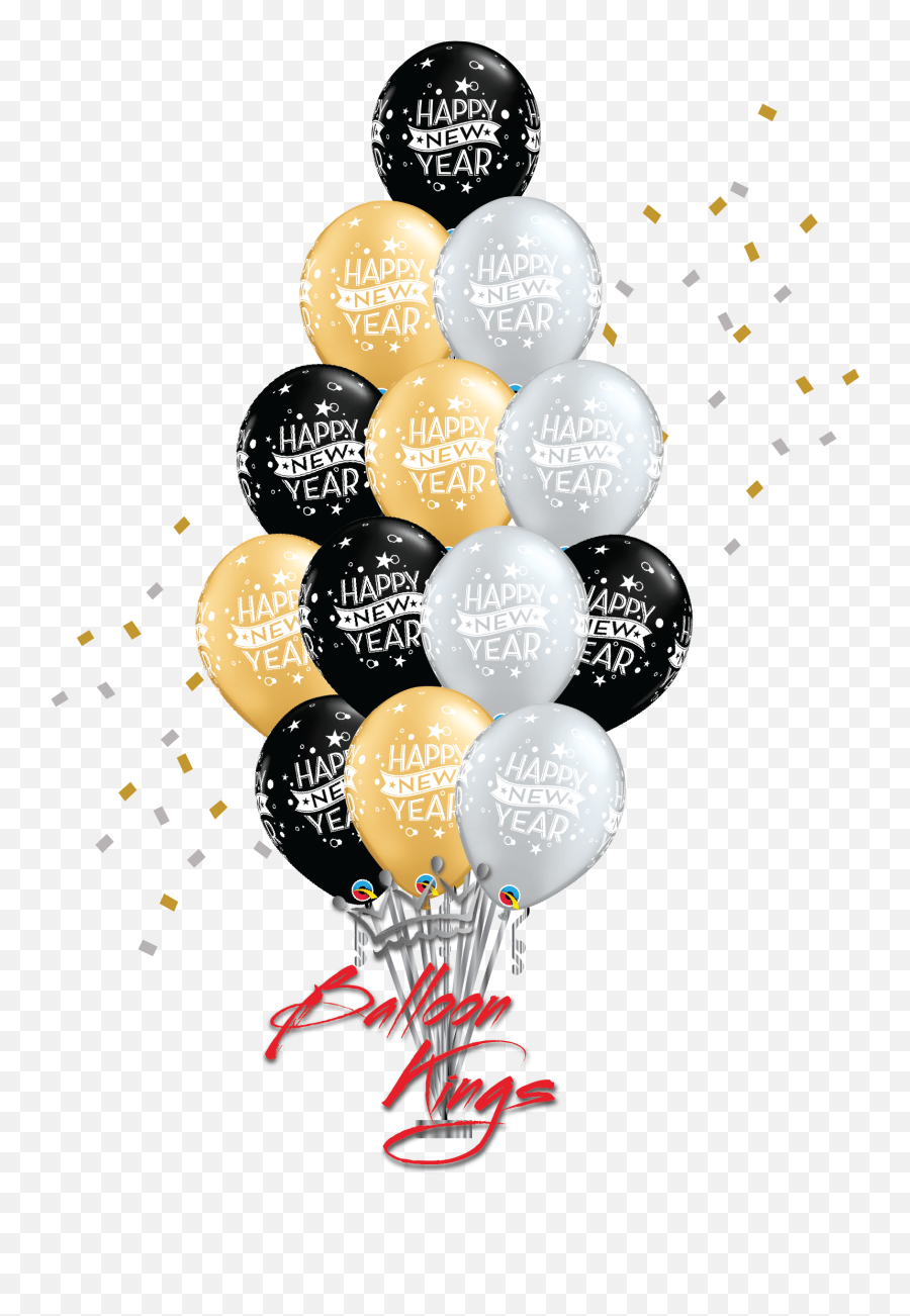 New Year Confetti Bouquet Emoji,Happy Bew Year Emoji