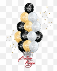 New Year Confetti Bouquet Emoji,Happy Bew Year Emoji