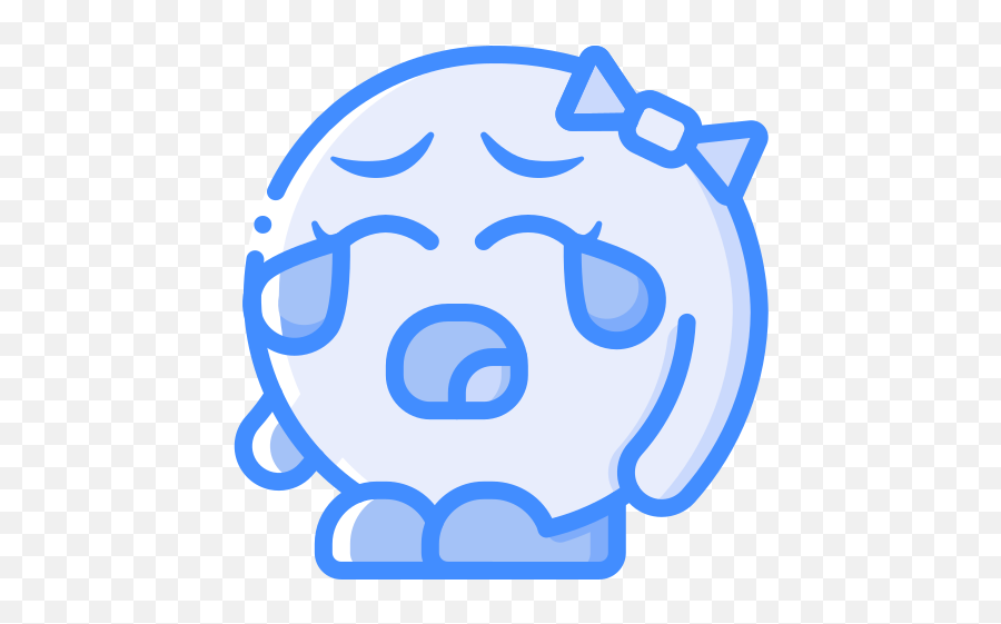 Chorando - Ícones De Pessoas Grátis Emoji,Emoticon Whatsapp Frustrado