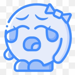 Chorando - Ícones De Pessoas Grátis Emoji,Emoticon Whatsapp Frustrado