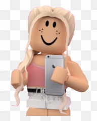 Robloxgirl Robloxgfx Gfx Roblox Sticker - Roblox Girl Photo Gfx Emoji,Chef Emoji Iphone