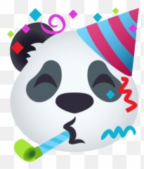 Party Time Panda Gif - Partytime Panda Joypixels Discover U0026 Share Gifs Happy Emoji,Party Animal Emoji