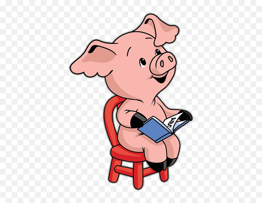 Buy The Book On Amazon - Pig Reading Clipart Full Size Pig Reading Emoji,Woman Pig Emoji