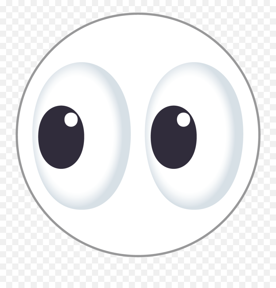 Eyes Emoji 25mm Centre Disc,Beer Belly Emoji